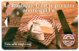 HN 57 RUSTIQUE SCIES Fromage Télécarte FRANCE 25 Unités Phonecard  (F 443) - 25 Unités  