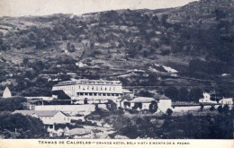 TERMAS DE CALDELAS - Grande Hotel Bela Vista E Monte De S. Pedro - PORTUGAL - Vila Real