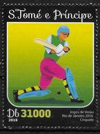 SAINT THOMAS ET PRINCE  N° 5339 * *  Jo 2016  Base Ball - Baseball