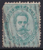 Italie - 1878 - 1900  Humbert I   Y&T  N °  33   34   35   36  Oblitéré - Oblitérés