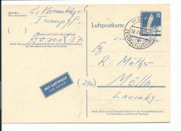 Berlin P 41 B - 15 Pf Bauten II  Von Berlin Zentralflughafen N. Mölln Bedarfsverwendet - Postales - Usados