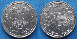 SYRIA - 2 Pounds AH1416 1996AD "Roman Theatre At Bosra" KM# 125 Syrian Arab Republic (1961) - Edelweiss Coins - Siria