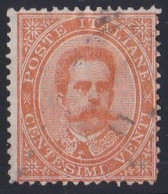 Italie - 1878 - 1900  Humbert I   Y&T  N °  35  Oblitéré - Oblitérés