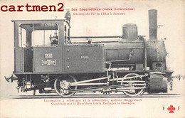 ILE DE SUMATRA NEDERLAND LOCOMOTIVES GARE STATION TRENO TRAIN LOCOMOTIVE LOKOMOTIVE ZUG BAHNHOF TREN LOCOMOTORA ESTACIÓN - Indonésie