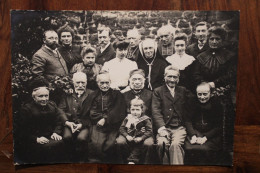 Photo 1900's Religieuse Religion Famille Prêtre Tirage Print Vintage - Altri & Non Classificati