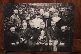 Photo 1900's Religieuse Religion Famille Prêtre Tirage Print Vintage - Other & Unclassified