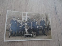 Carte Photo Musique Musiciens Groupe Conscrits Mais Gitan Manouche Mandoline Accordéon.... - Musique Et Musiciens