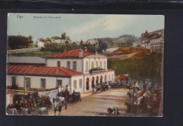 Spanien Espana AK Vigo Estancia Del Ferrocaril1909 - Pontevedra