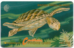 British Virgin Islands - Turtle - 21CBVC (Large Font) - Jungferninseln (Virgin I.)