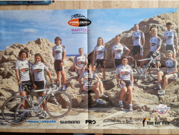 Poster - Team  Farm Frites-Hartol - 2001 - Women - Wielrennen - Cycling - Ciclismo - Cyclisme - Cyclisme