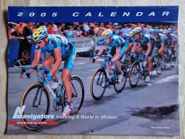 Calender Guide - Team Navigators Insurance - 2005 - Wielrennen - Cycling - Ciclismo - Cyclisme - Cyclisme