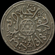 LaZooRo: Morocco 1 Dirham 1901 XF - Silver - Maroc