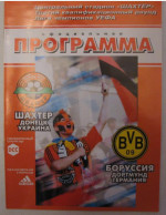 Official Program Champions League 2001-02 Shakhtar Donetsk Ukraine - Borussia Dortmund Germany - Bücher