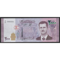 SYRIE - PICK 117 - 2000 POUNDS - 2018 - Siria