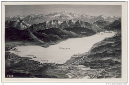 Rund Um Den ATTERSEE - Panorama , 1935 - Attersee-Orte