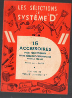 15 Accessoires Pour Perfectionner Votre Réseau De Chemin De Fer Modèle Réduit  1953   (PPP45868) - Spoorwegen En Trams