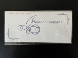 France 2018 - Bloc Souvenir Philatélique N°145 à 145C Marianne L'engagée - Souvenir Blocks