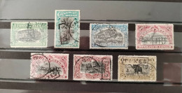 Congo Belge - TX41/48 - Taxes - 1915 - Oblitéré - Used Stamps