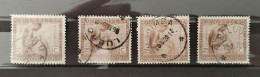 Congo Belge - 110 - 1923 - Oblitérations Boma - Luebo - Madimba - Bolobo - Usati