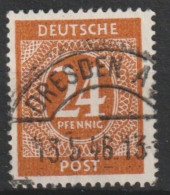 MiNr. 925 Deutschland Alliierte Besetzung Gemeinschaftsausgaben; 1946, Febr./Mai. Freimarken: I. Kontrollratsausgabe - Usados