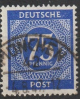 MiNr. 934 Deutschland Alliierte Besetzung Gemeinschaftsausgaben; 1946, Febr./Mai. Freimarken: I. Kontrollratsausgabe - Afgestempeld