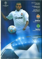 Official Program Champions League 2008-09 Shakhtar Ukraine - Sporting Portugal - Libri