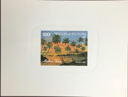 Wallis Et Futuna 1990 Views Deluxe Proof MNH - Imperforates, Proofs & Errors