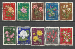 MACAO YVERT NUM. 363/372 SERIE COMPLETA USADA - Used Stamps