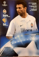 Official Program Champions League 2008-09 Shakhtar Ukraine -FC Basel Switzerland - Libri