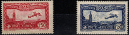 FRANCE - Poste Aérienne N° 5 Et 6 NEUF** LUXE. SEULE PROPOSITION Sur DELCAMPE. - 1927-1959 Mint/hinged