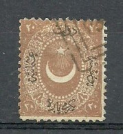 Turkey; 1867 Duloz Postage Due Stamp Type II 20 P. - Oblitérés