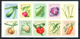 BE   5123 - 5132   XX    2022  ---    Légumes / Groenten  --  Timbres Du Carnet B175 - Nuevos