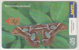 URUGUAY - Rothschildia Jacobaea, TC 188a, 25 $ , Tirage 100.000, Used - Uruguay