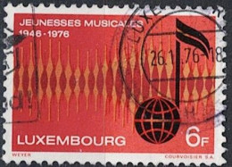 Luxemburg - 30 Jahre Musikalische Jugend (MiNr: 932) - 1976 Gest Used Obl - Gebraucht