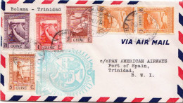 First Fly Cover To Port Of Spain, Trinidad On 6th February 1941 - Portuguese Guinea