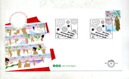 Lettre Fdc 2002 Hiver - FDC