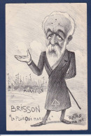 CPA Franc Maçonnerie Masonic Maçonnique Non Circulé Antimaçonnique Brisson Dreyfus Rostro Marseille - Filosofia & Pensatori