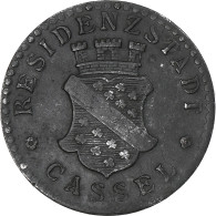 Allemagne, Residenzstadt Cassel, 5 Pfennig, 1917, TTB+, Zinc - Monétaires/De Nécessité