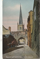 LEICESTER -RUPERTS ARCH AND ST MARYS CHURCH - Leicester