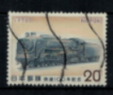 Japon - "Centenaire Des Chemins De Fer Japonais : Loco C62" - Oblitéré N° 1045 De 1972 - Used Stamps