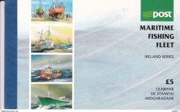 Ireland 1991,Maritime Fishing Fleet Booklet, Scott # 844-47a, 845ab, 844-45b, 847a,VF MNH** - Booklets