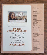 BICENTENAIRE DE LA NAISSANCE DE NAPOLEON Timbre édité Spécialement Par Les éditions Tallandier - Napoléon