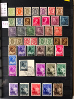 Belgique Neufs Et Oblitérés Lot 352 1936/1945 N°418a à 700 Côte + 500 EurosBelgique Neuf - Otros & Sin Clasificación