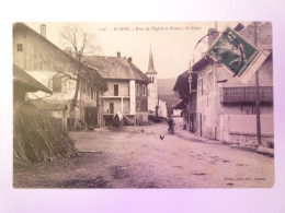 2023 - 4036  ALBENS  (Savoie) :  Rue De L'Eglise Et Bureau De Poste   1910   XXX - Albens