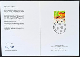 2012 - ALLEMAGNE - Encart Commémoration Coupe 2006 - Football EGT - 2006 – Deutschland
