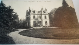 CARTE POSTALE  LANVOLLON VILLA KERNETRA 1923 - Lanvollon