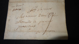 Lettre A Definir, Vers AIX En Pce Pour PAU - 1745   ................ E2-150 - ....-1700: Précurseurs