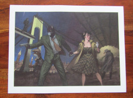 Très Grand Ex Libris De Blacksad " Alors Tout Tombe " Par GUARDINO - Illustratoren G - I