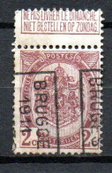 1702 Voorafstempeling Op Nr 82 - BRUGGE 1911 BRUGES -  Positie B - Roulettes 1910-19