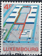 Luxemburg - Messepalast (MiNr: 885) - 1974 Gest Used Obl - Used Stamps